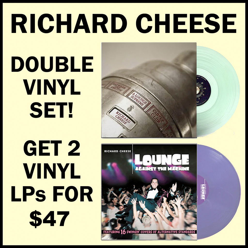 Richard Cheese "Double Vinyl Set" - Bundle
