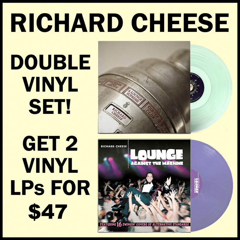Richard Cheese "Double Vinyl Set" - Bundle