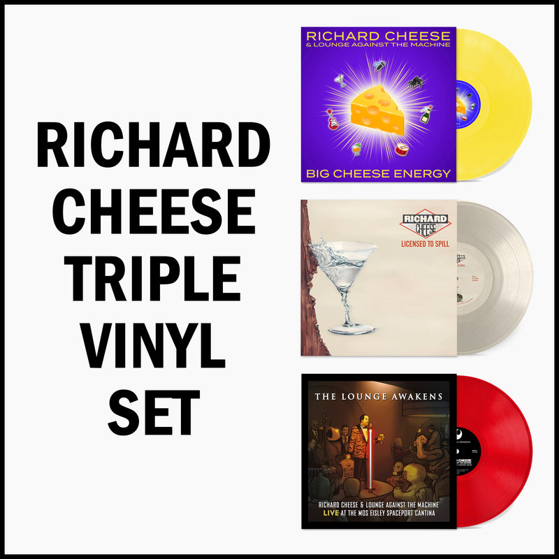 Richard Cheese "Triple Vinyl Set" - Bundle