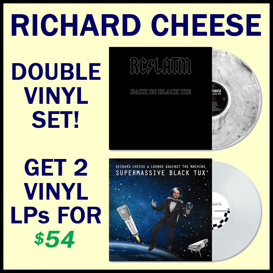 Richard Cheese "Double Vinyl Set" - Bundle