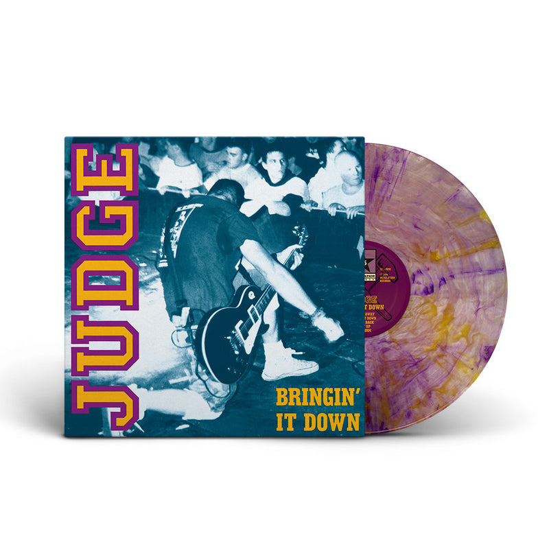 REV015  Judge "Bringin' It Down"LP/Cassette Album Artwork