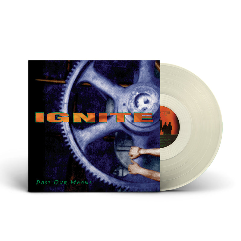 REV054-1 Ignite "Past Our Means" 12"ep Album Artwork