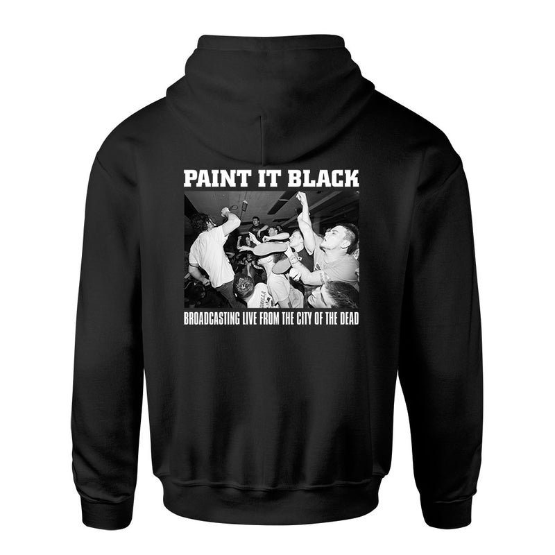 Paint It Black "Broadcasting" - Hooded Sweatshirt