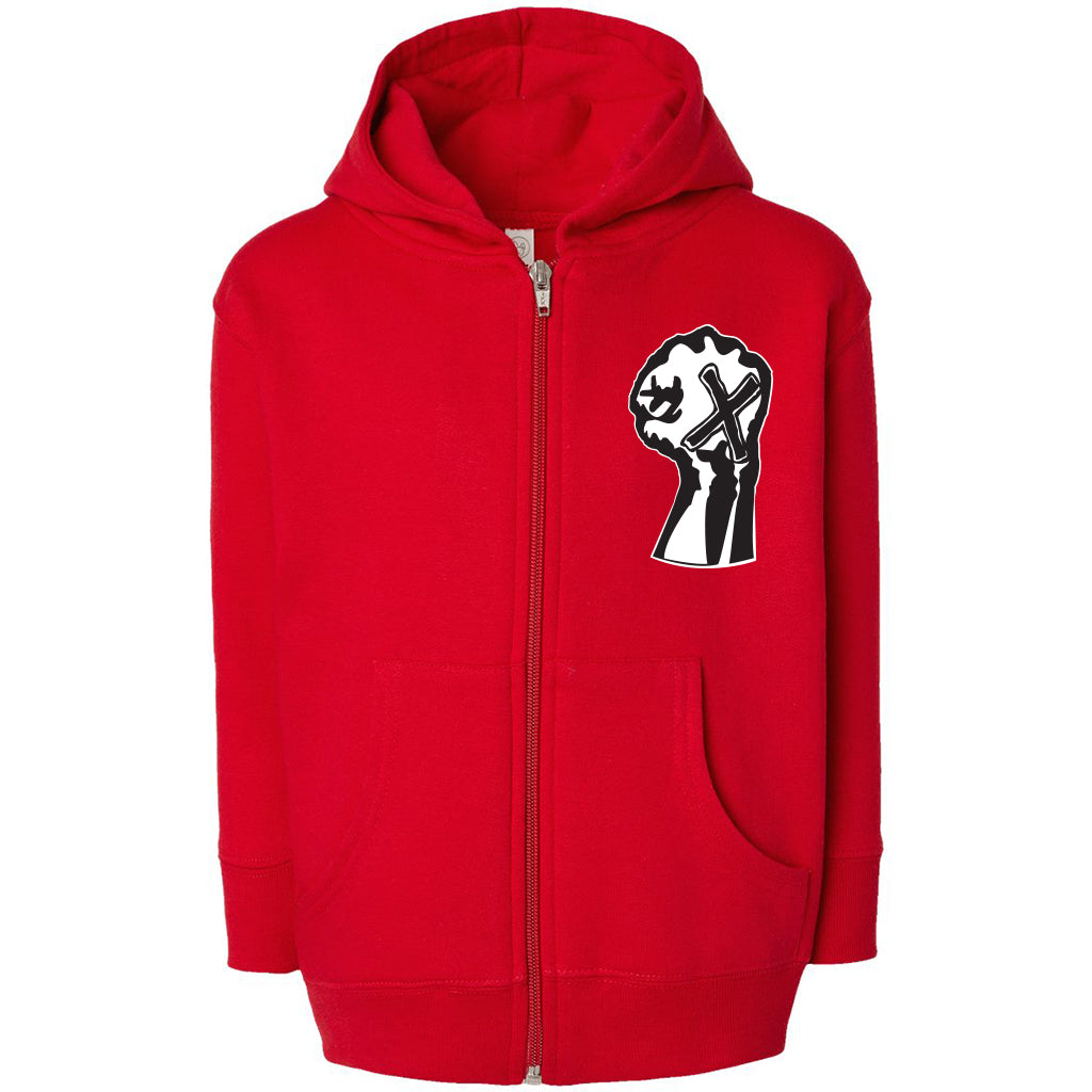 Youth Of Today "Fist" - Baby Zipper Hooded Sweatshirt