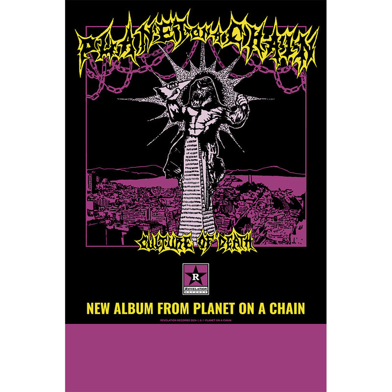 Planet On A Chain "Culture Of Death" - Poster