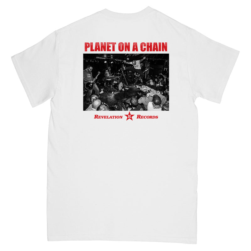 Planet On A Chain "Ritual Routine (White)" - T-Shirt