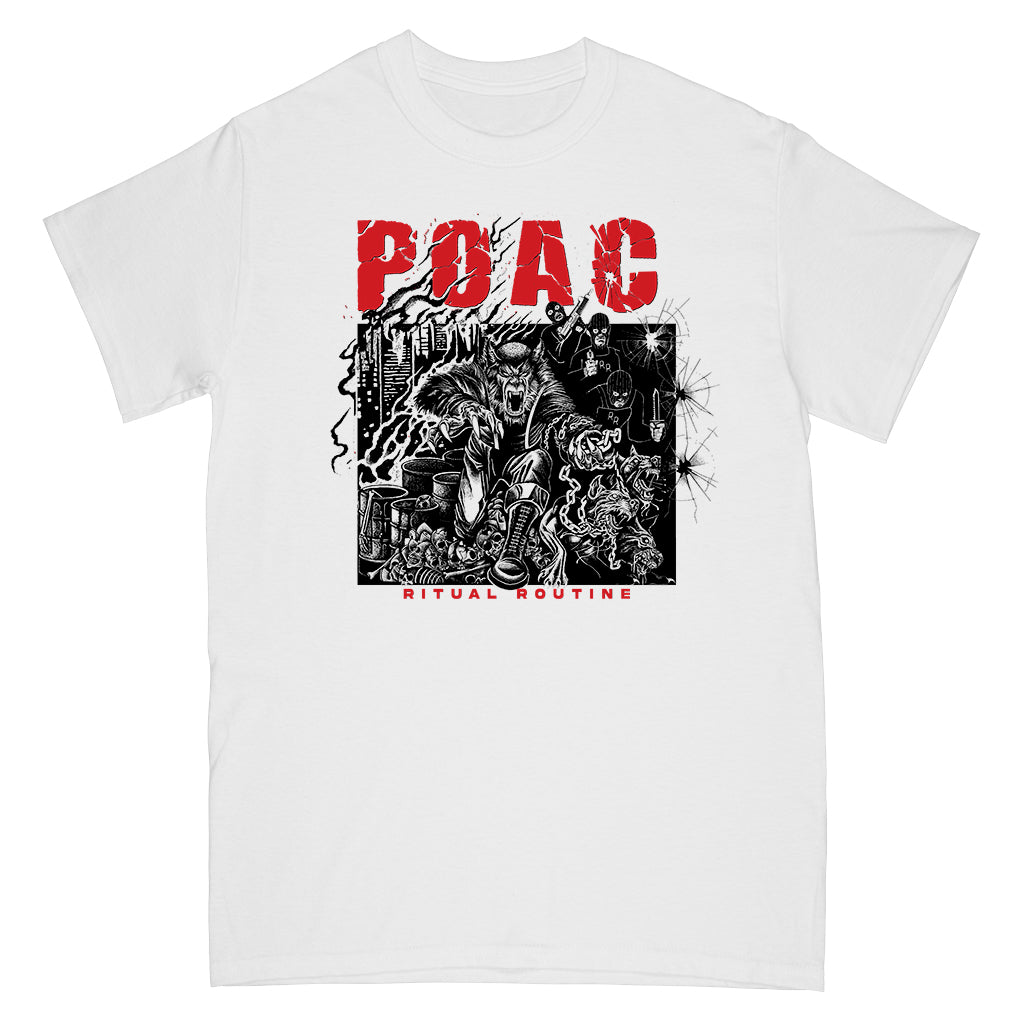 Planet On A Chain "Ritual Routine (White)" - T-Shirt