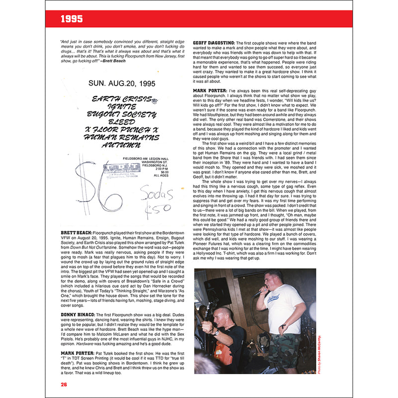 Floorpunch "No Exceptions: 1995-2000: Second Edition" - Book