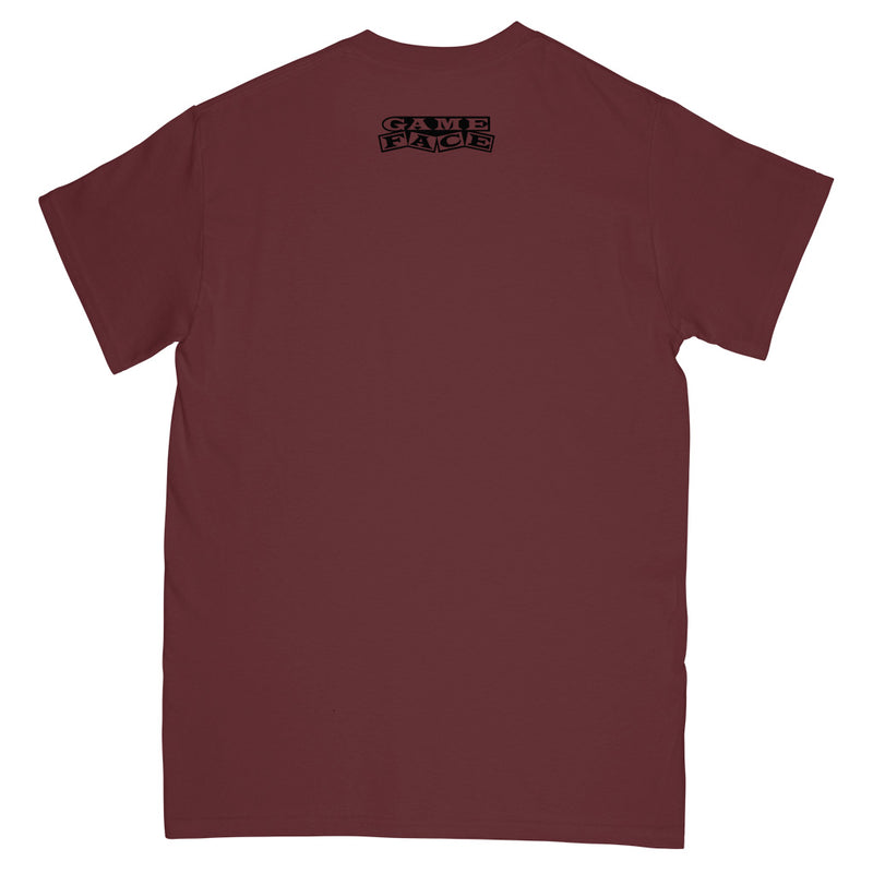 REVSS99 Gameface "Unpunk (Burgundy)" -  T-Shirt Front