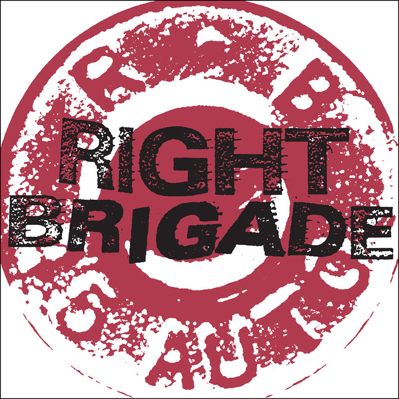 REV101-2 Right Brigade "s/t" CD Album Artwork