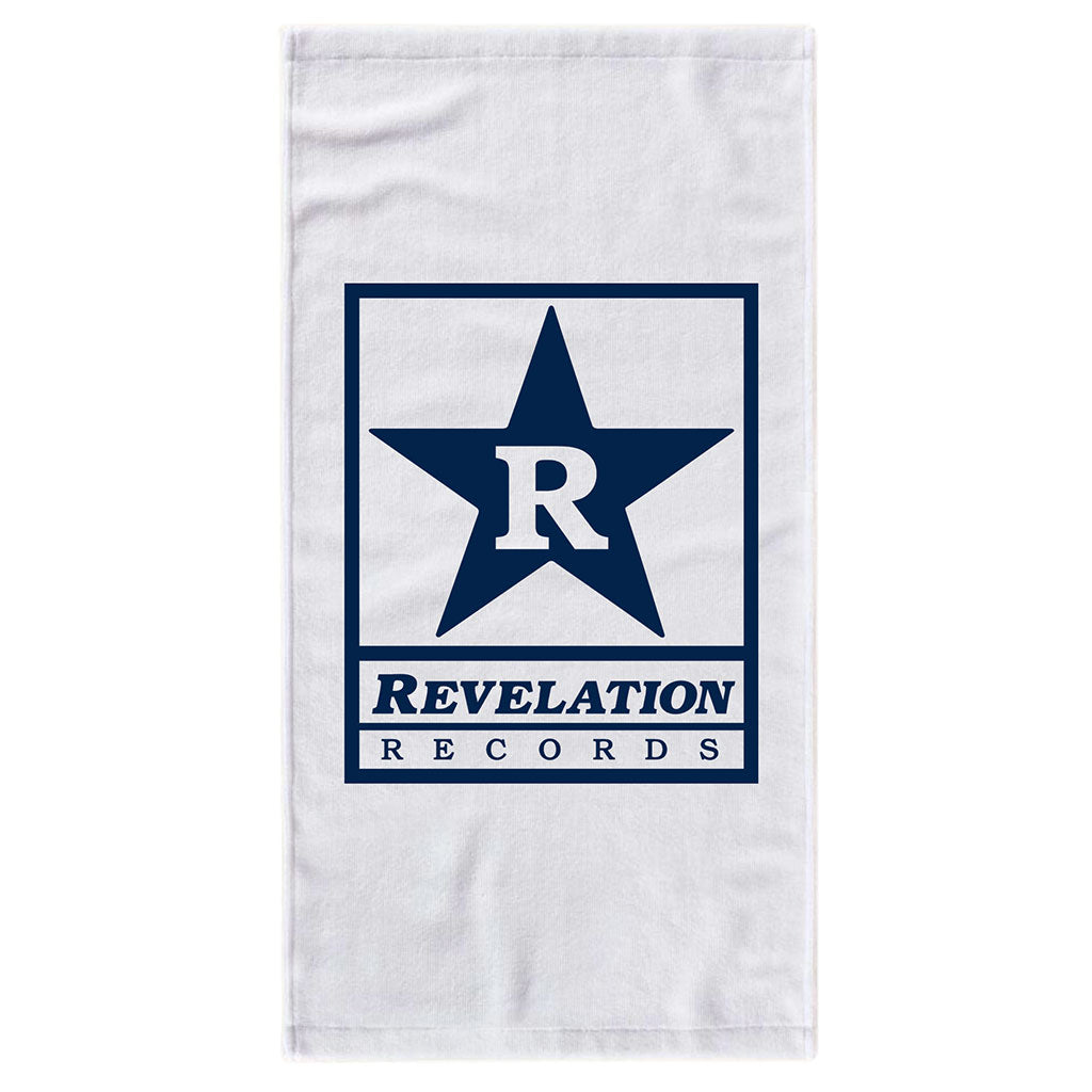 Revelation Records "Logo (White)" - Beach Towel