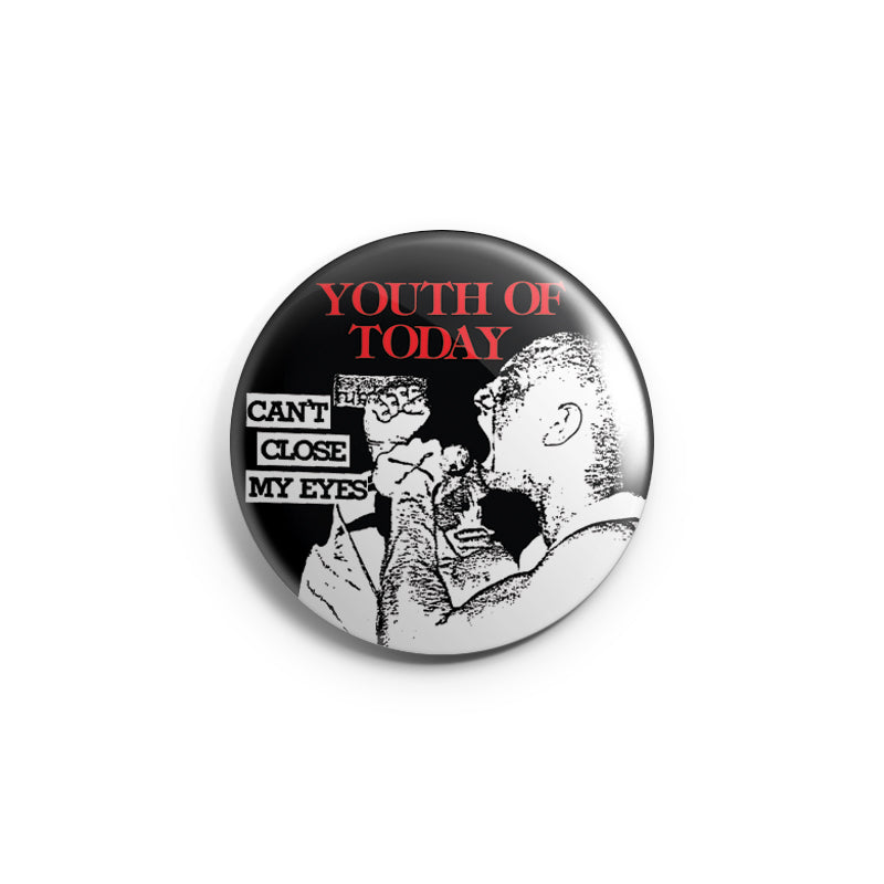 REVBTN062 Youth Of Today "Can't Close My Eyes" - Button 