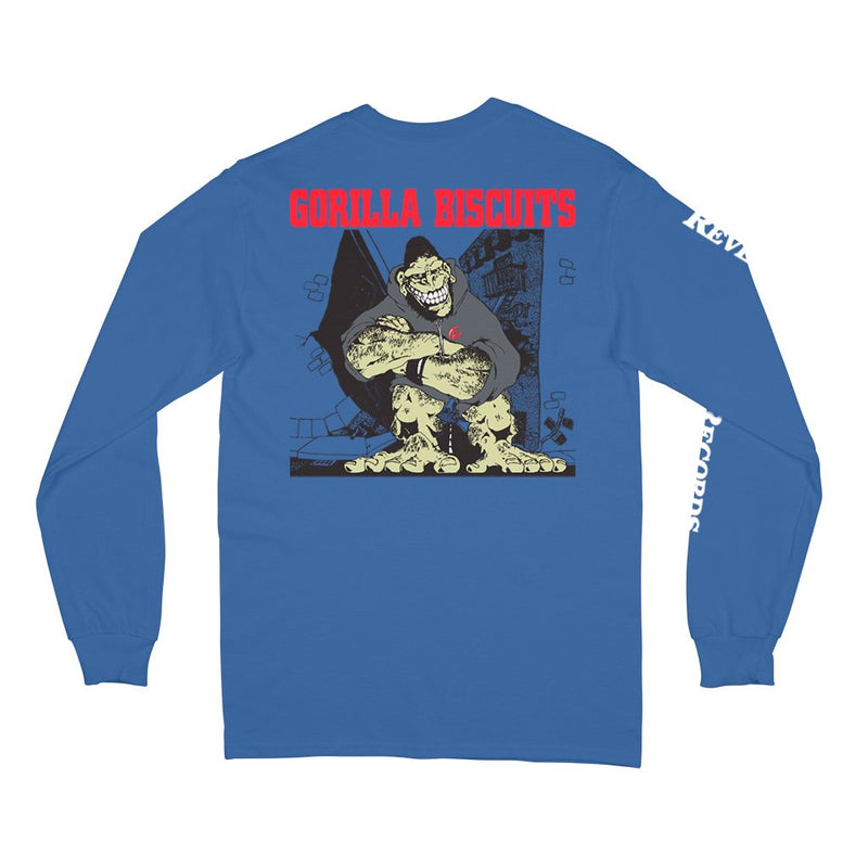 REVLS03AS Gorilla Biscuits "Hold Your Ground" - Long Sleeve Front