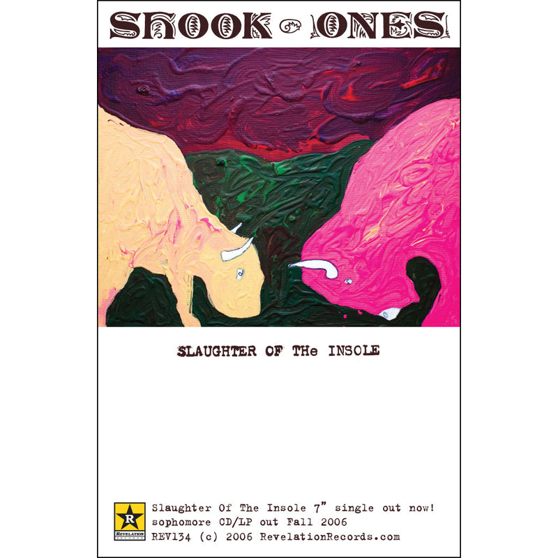 Shook Ones "Slaughter Of The Insole" - Poster