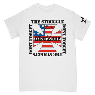 REVSS163 Warzone "Don't Forget The Struggle Don't Forget The Streets" - T-Shirt Front