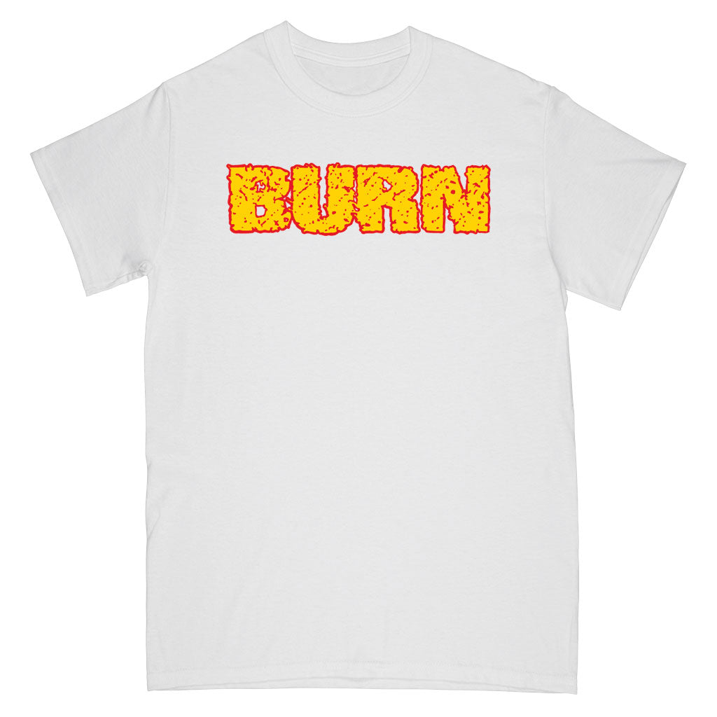 Burn "Shall Be Judged (White)" - T-Shirt Front