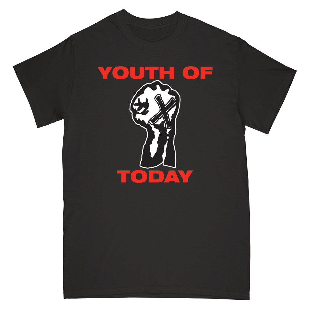 REVSS33 Youth Of Today "Positive Outlook (Black)" - T-Shirt Front