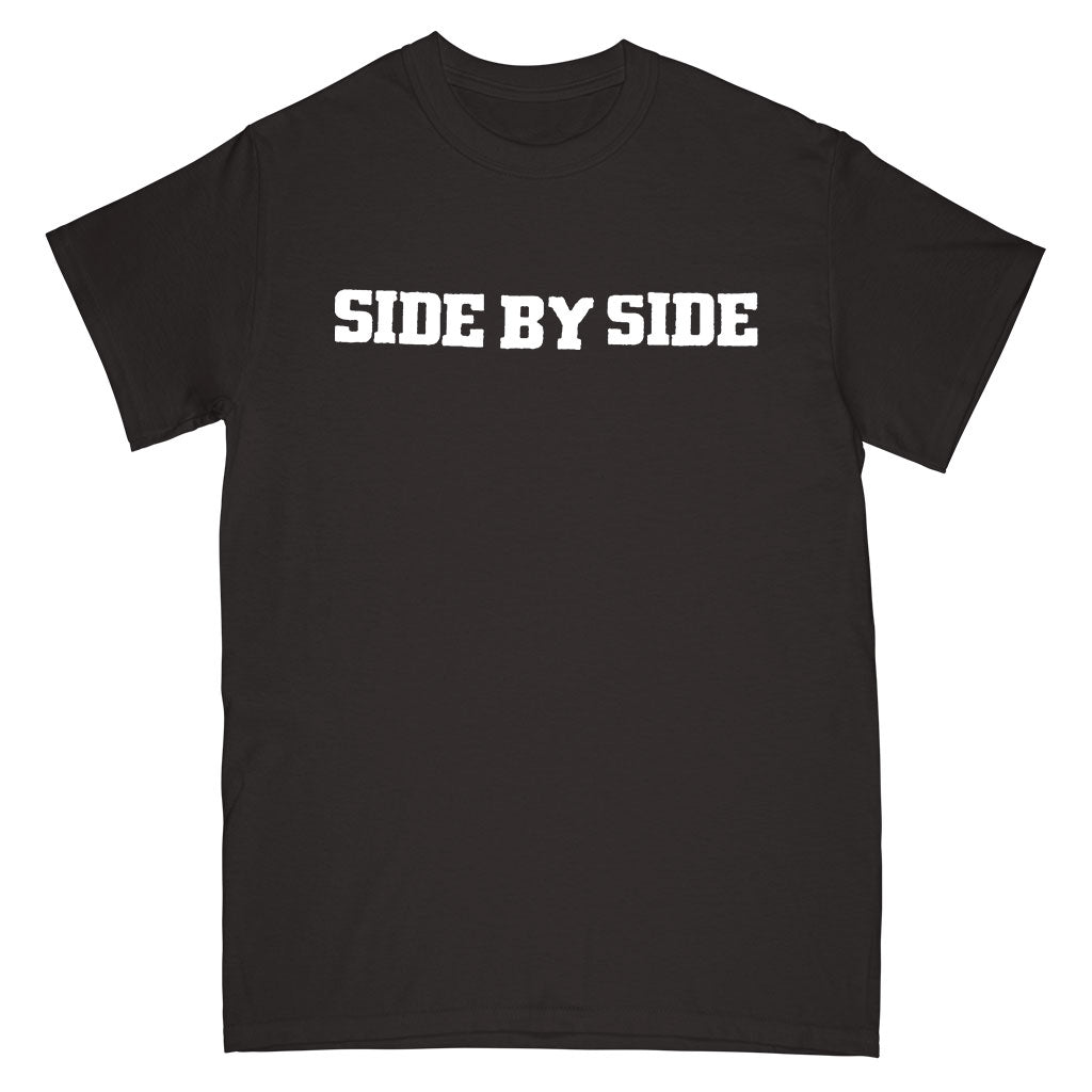 Side By Side "Side By Side By Side (Black)" - T-Shirt