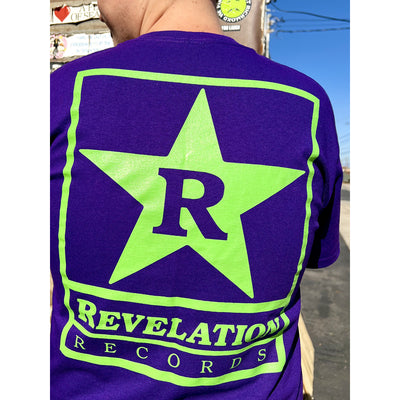 Revelation Records "Logo (Purple)" - T-Shirt