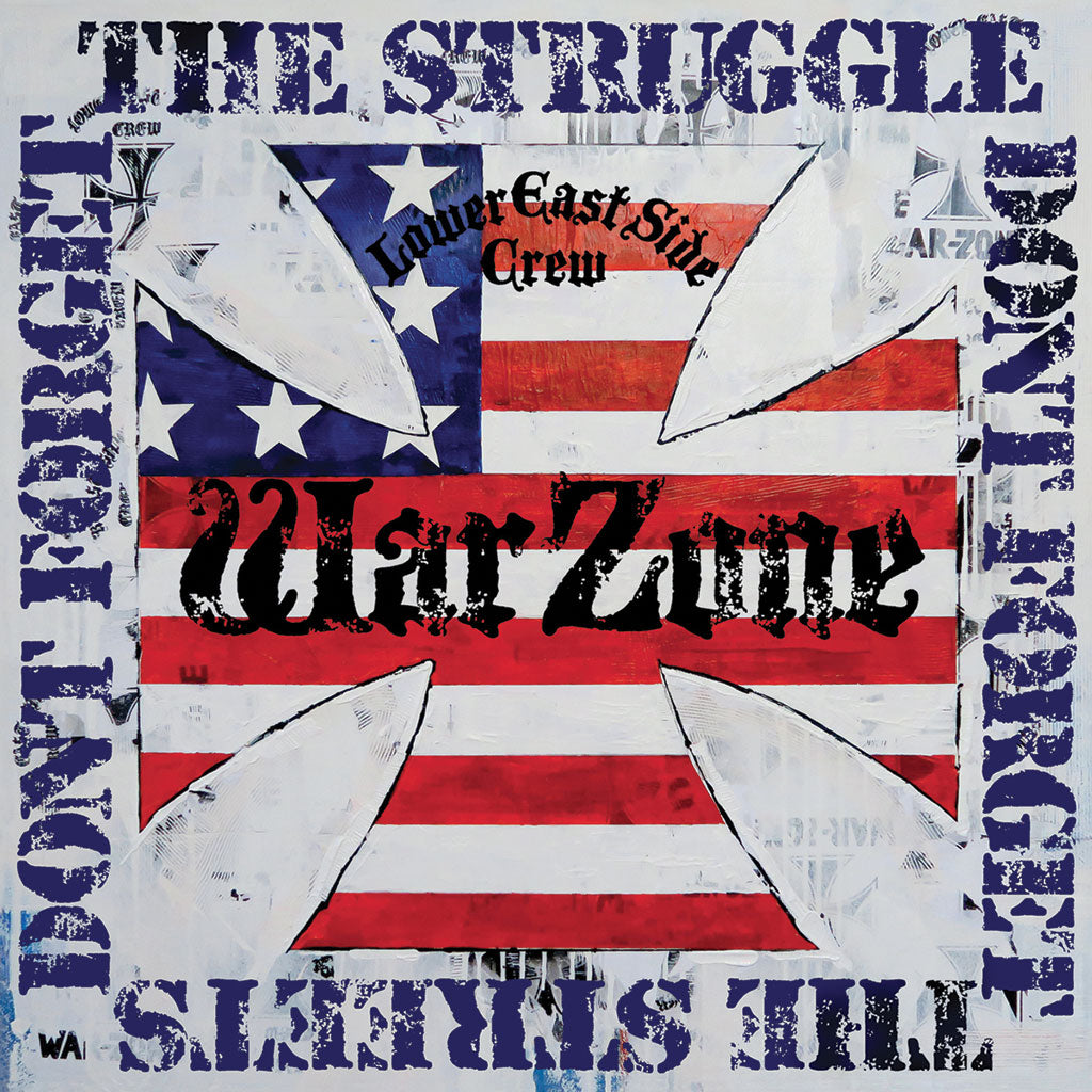 Warzone "Don't Forget The Struggle Don't Forget The Streets" - Sticker