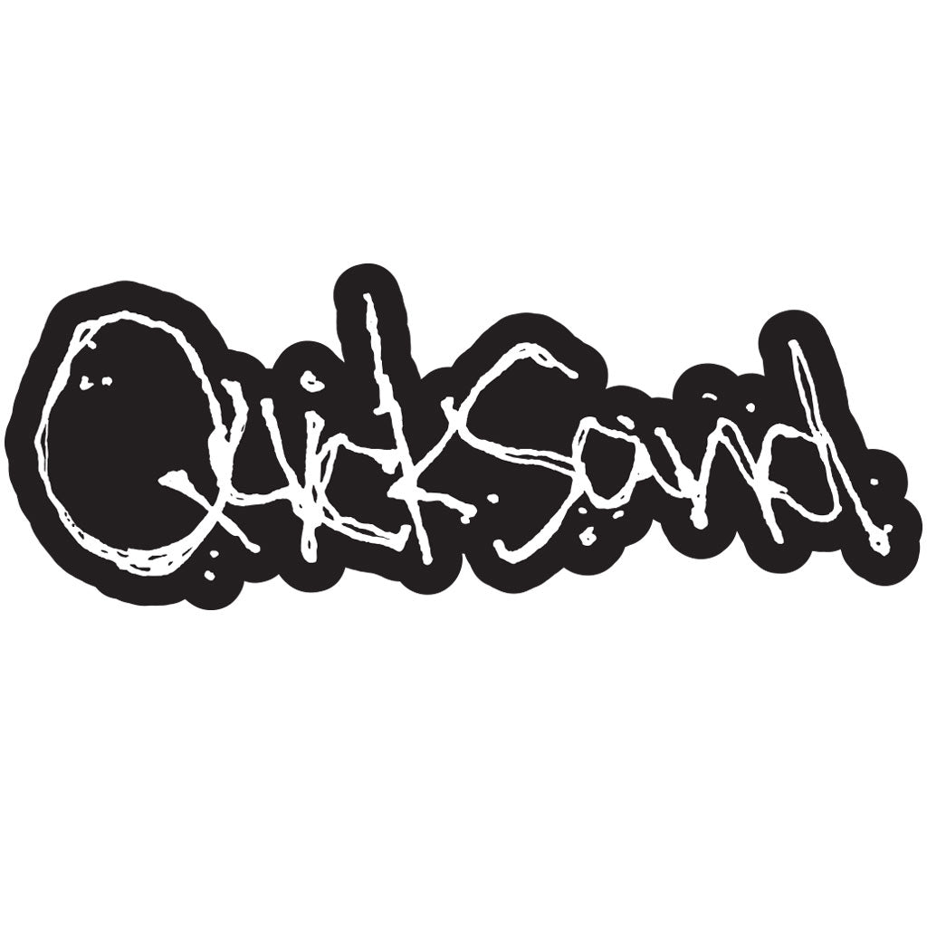 Quicksand  "Logo (Die Cut)" - Sticker