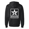 Revelation Records "Logo (Black)" - Zipper Hooded Sweatshirt
