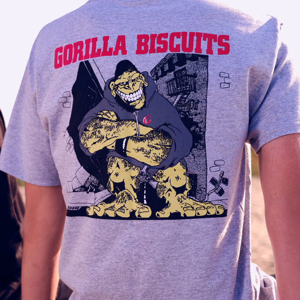 Gorilla Biscuits Hold Your Ground (Grey) - T-Shirt