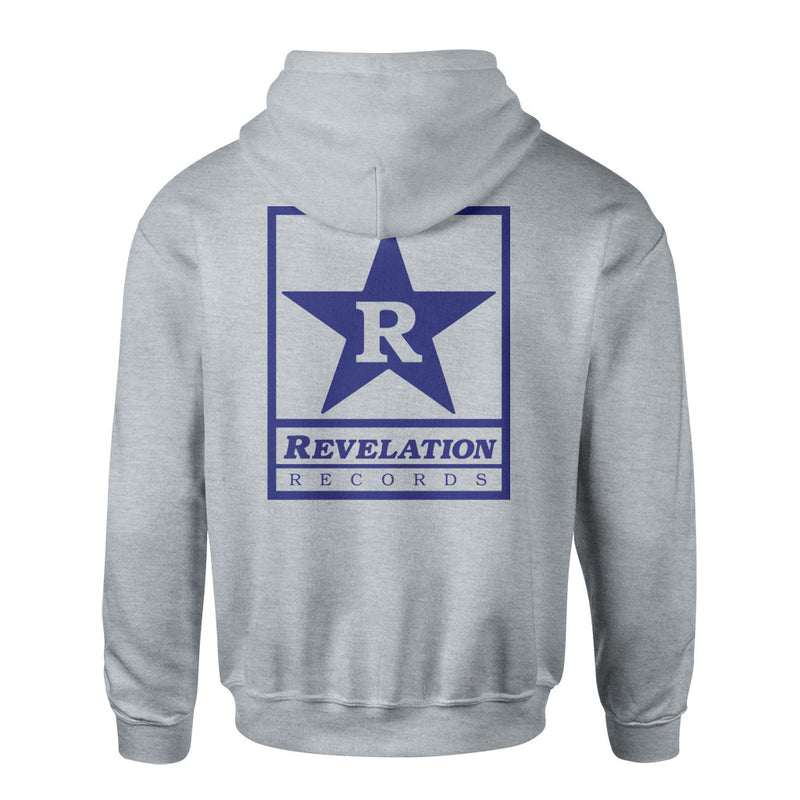 Revelation Records "Logo (Grey)" - Hooded Sweatshirt