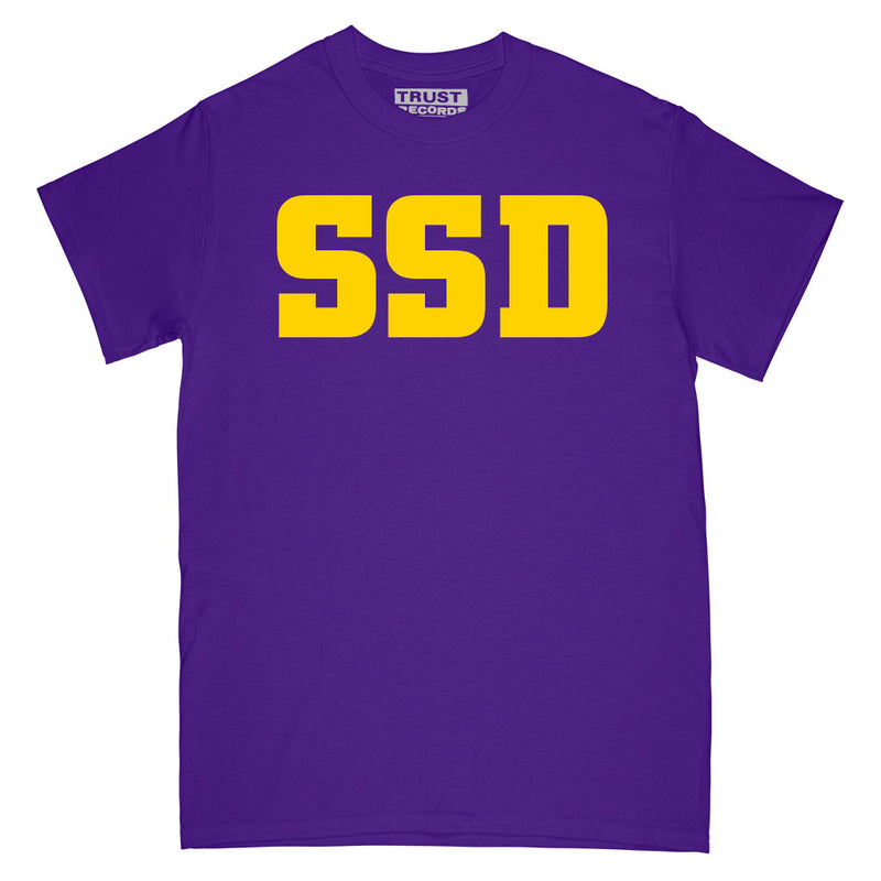 SSD "Logo (Purple With Yellow)" - T-Shirt
