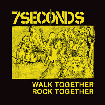 7 Seconds　Walk Together, Rock　レコード　再発　LP 7 Seconds 
