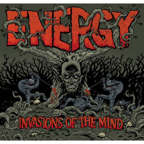 B9R101-1/2 Energy "Invasions Of The Mind" LP/CD Album Artwork