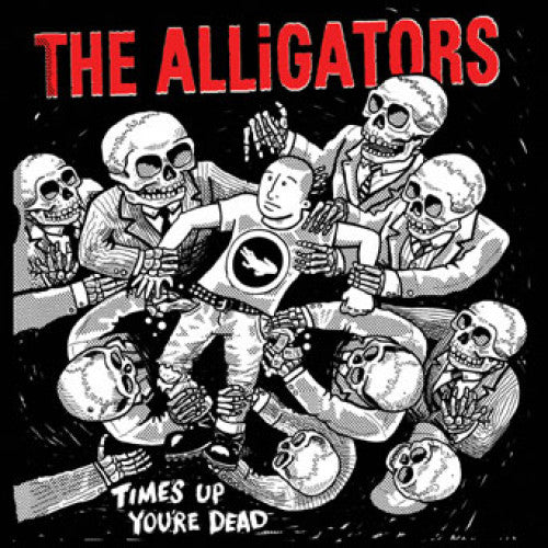 B9R161 The Alligators "Time's Up, You're Dead" CD Album Artwork