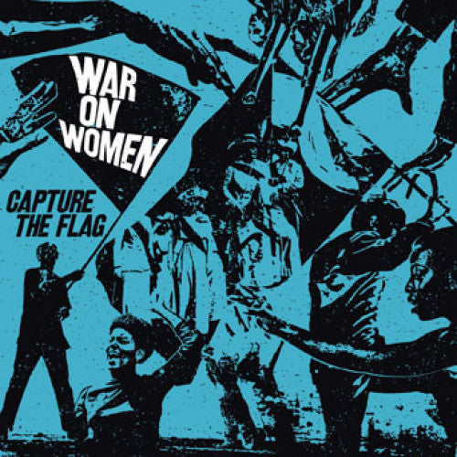 B9R252 War On Women "Capture The Flag" LP/CD Album Artwork