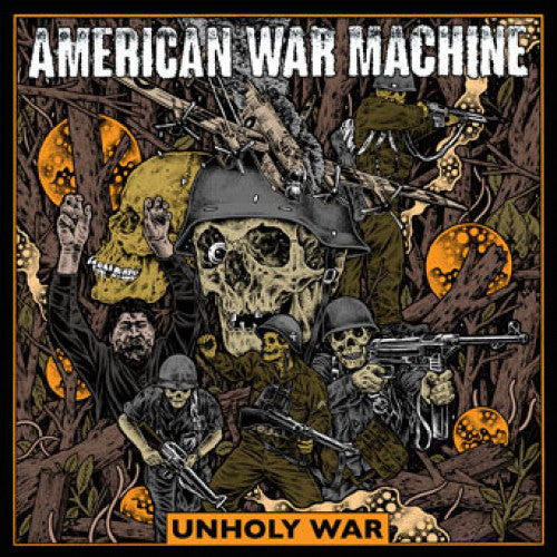B9R259-1 American War Machine "Unholy War" LP Album Artwork