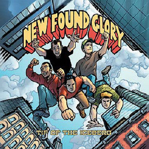 B9R91B-1 New Found Glory "Tip Of The Iceberg" 7" Album Artwork