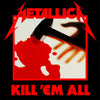 BKN03-1 Metallica "Kill 'Em All Remastered Edition" LP Album Artwork