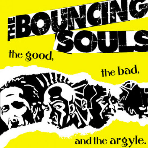 CHNK004-1 The Bouncing Souls "The Good, The Bad, And The Argyle." LP Album Artwork