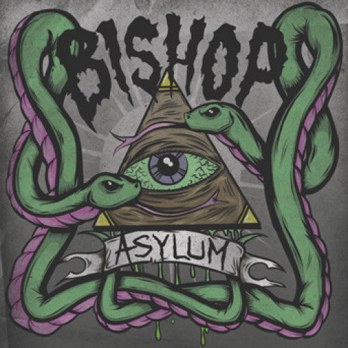 DETR009-1 Bishop "Asylum" 7" Album Artwork