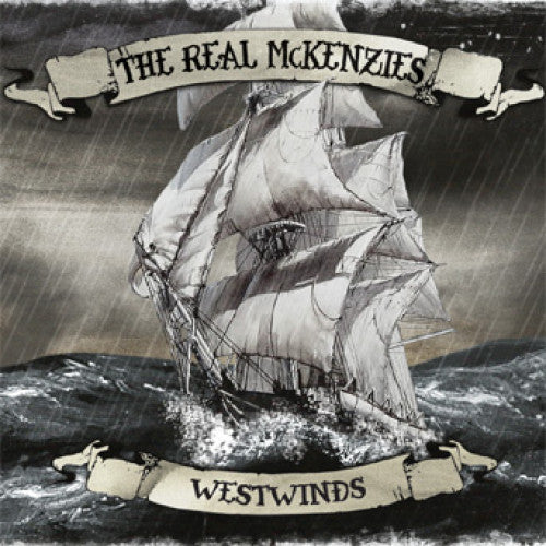 FAT788-1 The Real McKenzies "Westwinds" LP Album Artwork