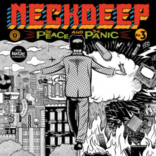 HR2394-1 Neck Deep "The Peace And The Panic" LP Album Artwork