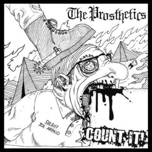 OCR022-1 The Prosthetics "Count It!" 7" Album Artwork