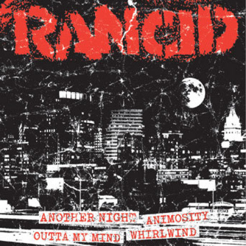 PIR061CD-1 Rancid "Another Night + Animosity/Outta My Mind + Whirlwind" 7" Album Artwork