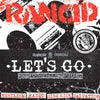 PIR062-1 Rancid "Let's Go: 20th Anniversary Edition" 7"  Pack 5x7" Album Artwork