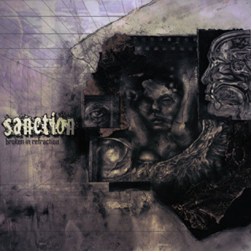 PNE246-2 Sanction "Broken In Refraction" CD Album Artwork
