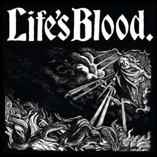 PRK150-2 Life's Blood "Hardcore A.D. 1988" LP/CD Album Artwork