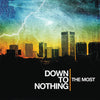 REV141-1 Down To Nothing "The Most" LP - Gold Album Artwork