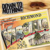 REV152B-1 Down To Nothing "Greetings From Richmond, Virginia" 7" - Yellow Album Artwork