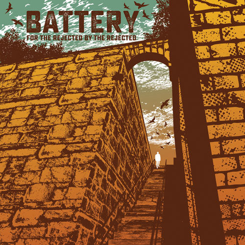 REV170-1 Battery "For The Rejected By The Rejected" LP Album Artwork