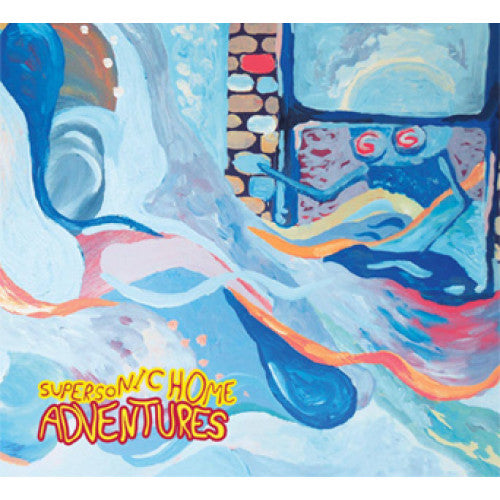 RFC111-1 Adventures "Supersonic Home" LP Album Artwork