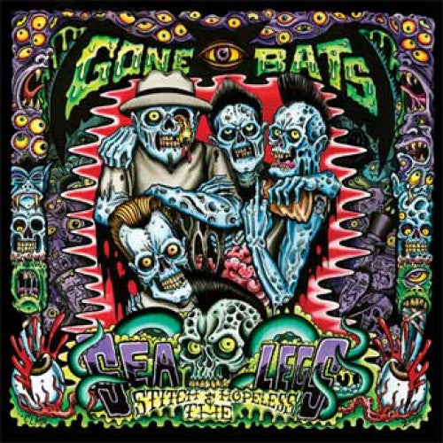 SAIL17-2 Stitch Hopeless &amp; The Sea Legs "Gone Bats" CD Album Artwork